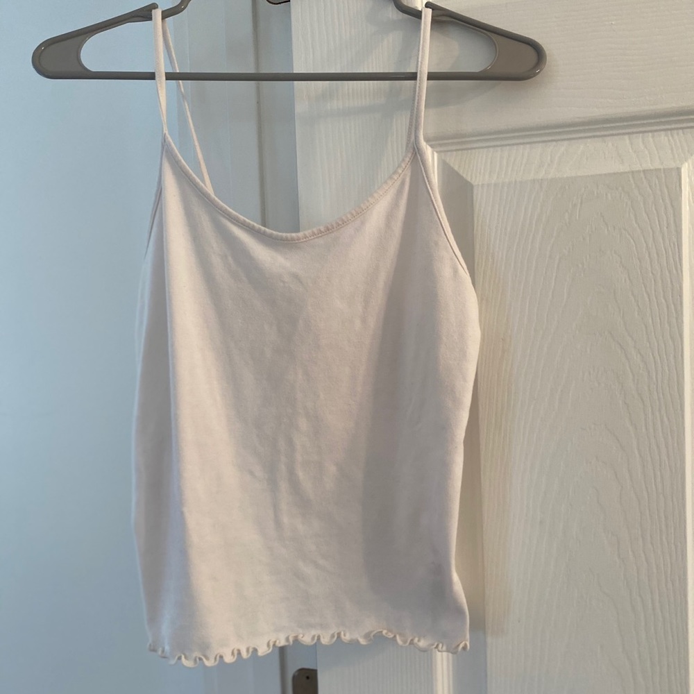 White tank top